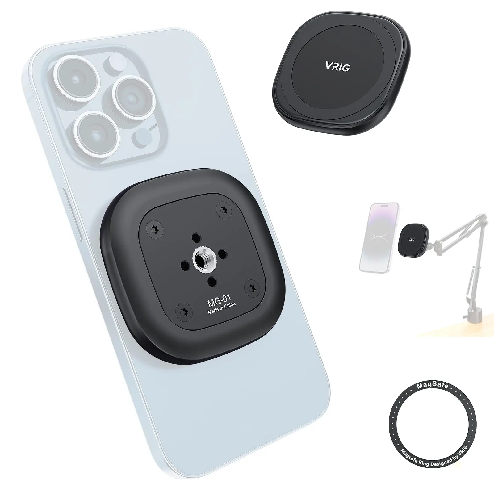 Магнитный держатель для телефона Magsafe с отверстием 1/4 дюйма штатива волшебная