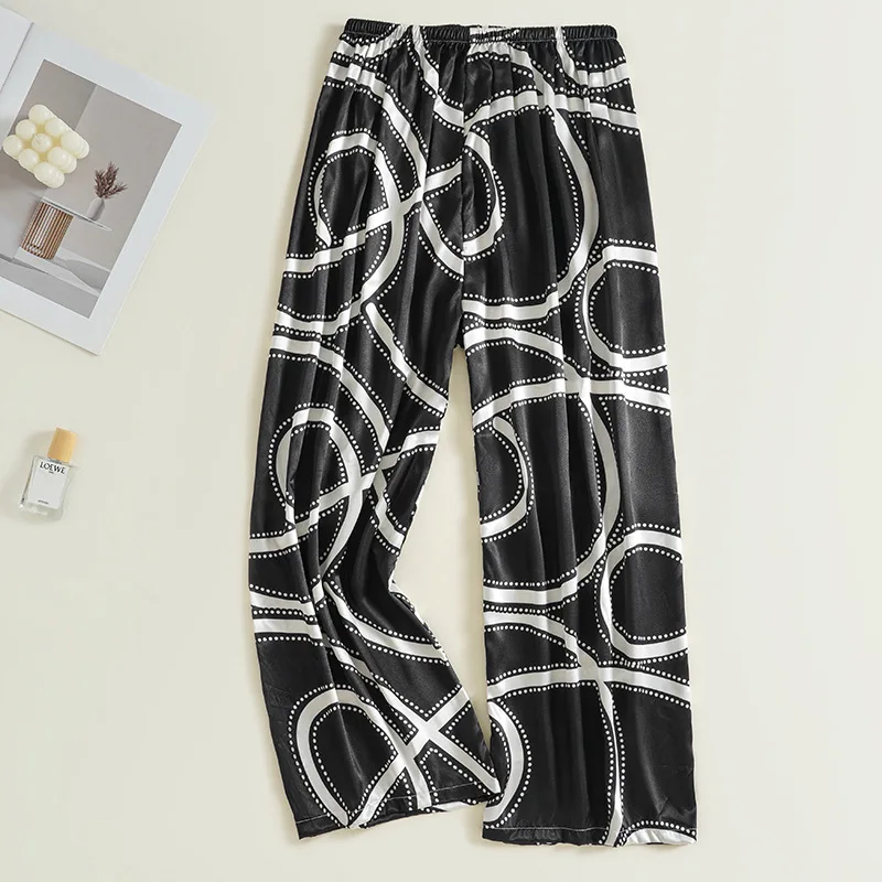 Брюки летние штаны одежда для отдыха женская пижама сна