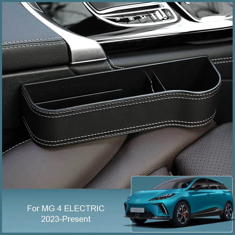

PU Car Seat Crevice Storage Box Car Organizer Gap Filler Holder For Wallet Phone Slit Pocket Bag For MG 4 Electric 5 6 HS ZS