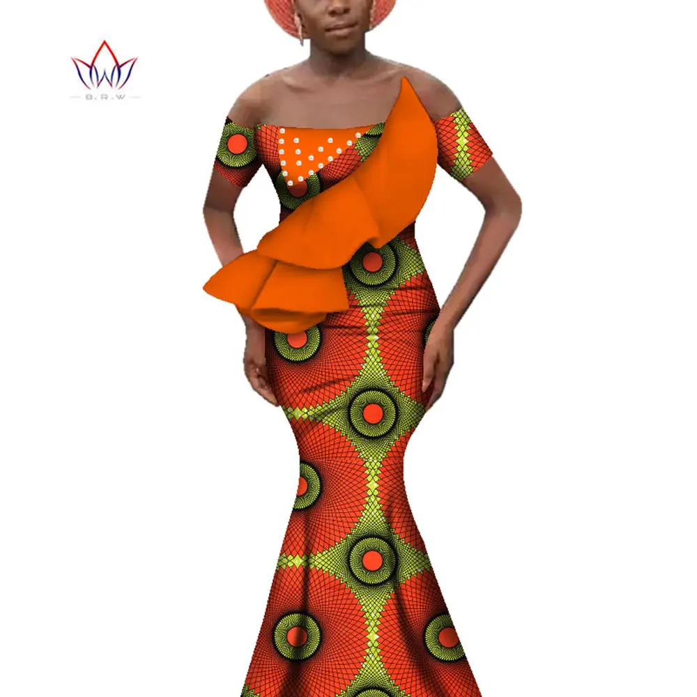 

Летние женские традиционные африканские платья, брендовая одежда на заказ, африканские дашики, облегающее платье макси большого размера, ...