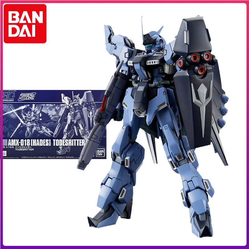 

Bandai Gundam Anime Assembly Model HGUC 1/144 AMX-018[HADES] Death Knight Action Figures Collectible Model Toys Gifts for Kids