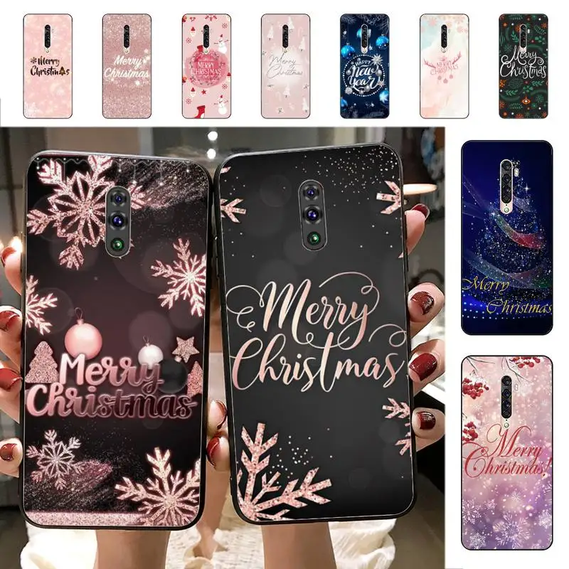 

Christmas Phone Case for Vivo Y91C Y11 17 19 17 67 81 Oppo A9 2020 Realme c3