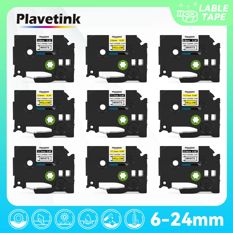 

Совместимая с hse 231 hse231 hse211 hse221 hs241 hs251 hse631 hse621 hs641 hse651 для термоусадочной трубки Brother лента для этикеток E550 H110