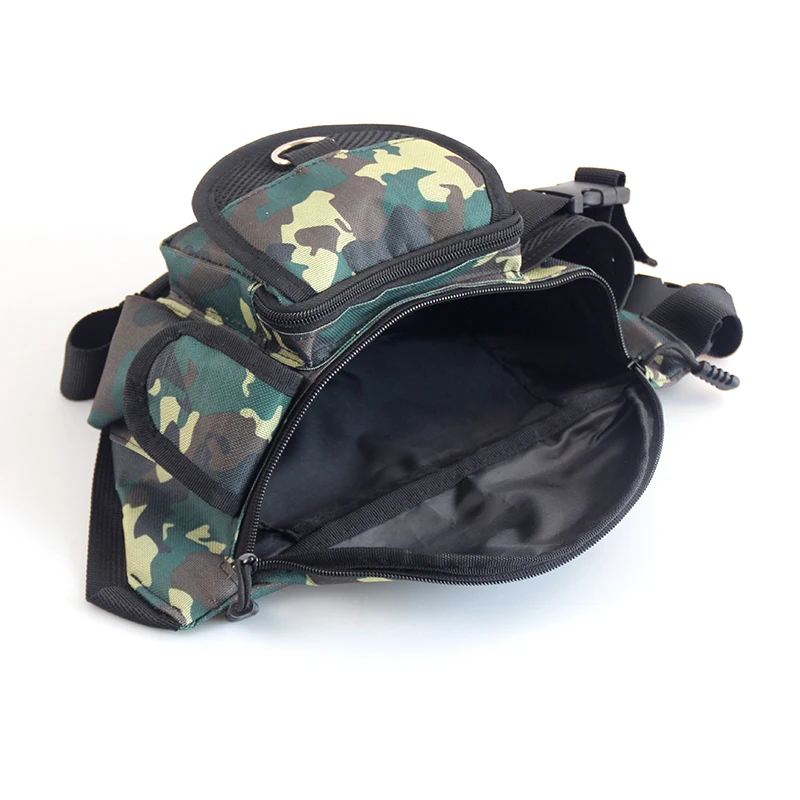 

Camouflage Fishing Waist Bag Multipurpose Tactics Belt Bag Waterproof Portable Breathable Tool Organizer Wallet Fishing Bags