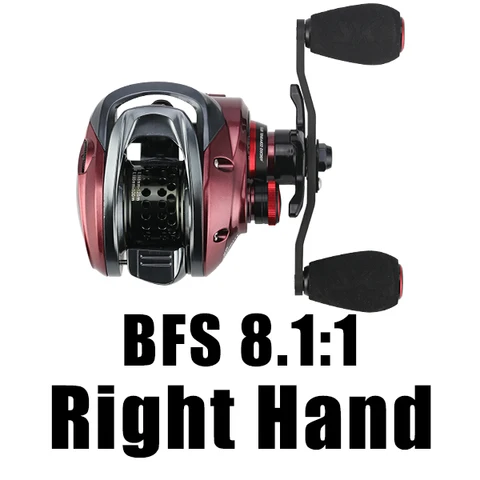 SeaKnight бренд RED FOX Bait Утонченная система BFS приманки рыболовные катушки 162 г 7,2: 1 8,1: 1 Максимальное сопротивление 13lbs Магнитная Тормозная система