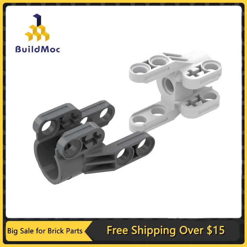 

1 шт., детали MOC 61904, высокотехнологичный блок с осью и штырьком соединителя, 4x3x2, 1/2 Совместимые Кирпичи, конструктор «сделай сам», детские игр...