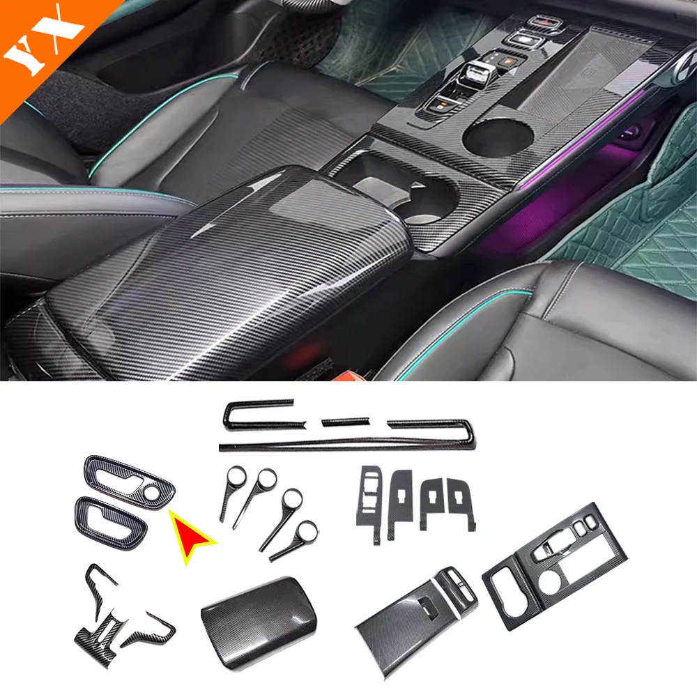 Для Trumpchi GAC EMKOO 2023-2024 интерьерная коробка переключения передач Панель для воды