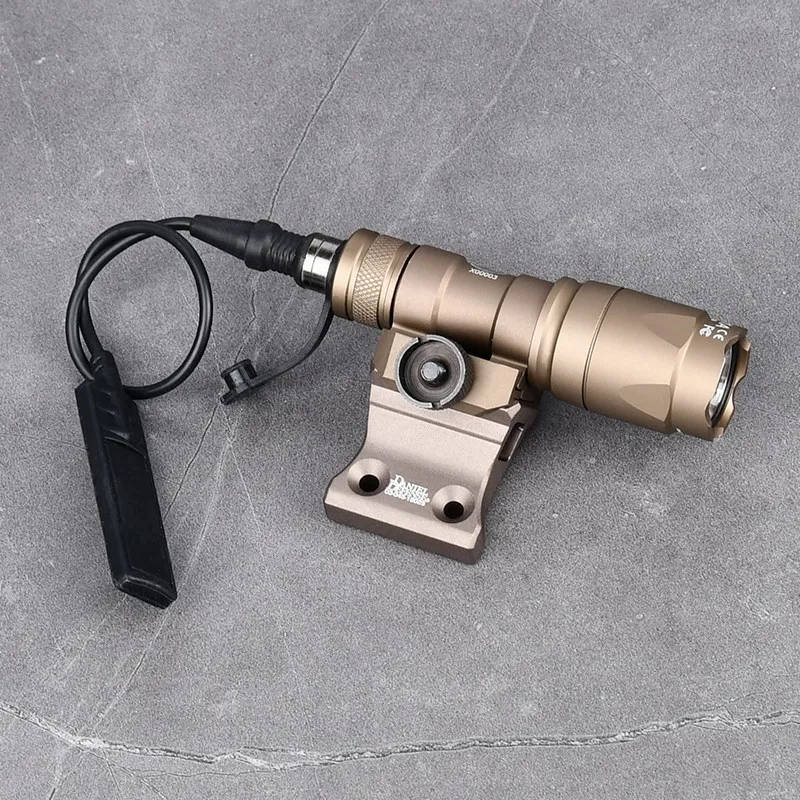 Фонарик для страйкбола Surefire M300 M600 DD со смещенным креплением подходит MLOK KEYMOD 20 мм