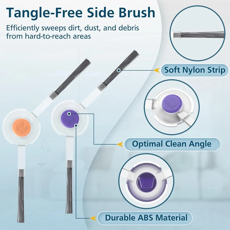 Запчасти для робота-пылесоса Narwal Freo сменные детали фильтры НЕРА накладки швабры