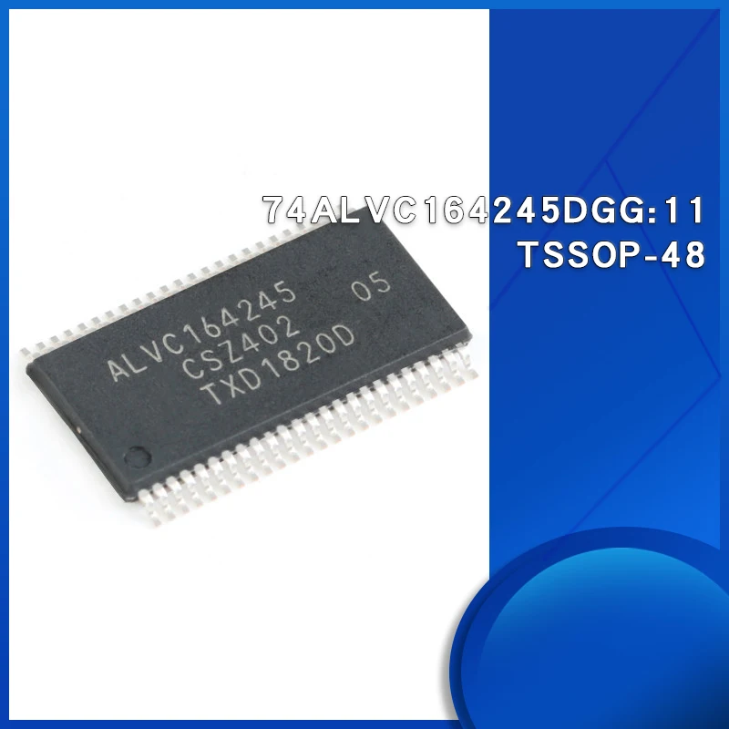 

2шт 74ALVC164245DGG:11 TSSOP-48 трехрежимный выход 16-битный двойной преобразователь мощности трансивер