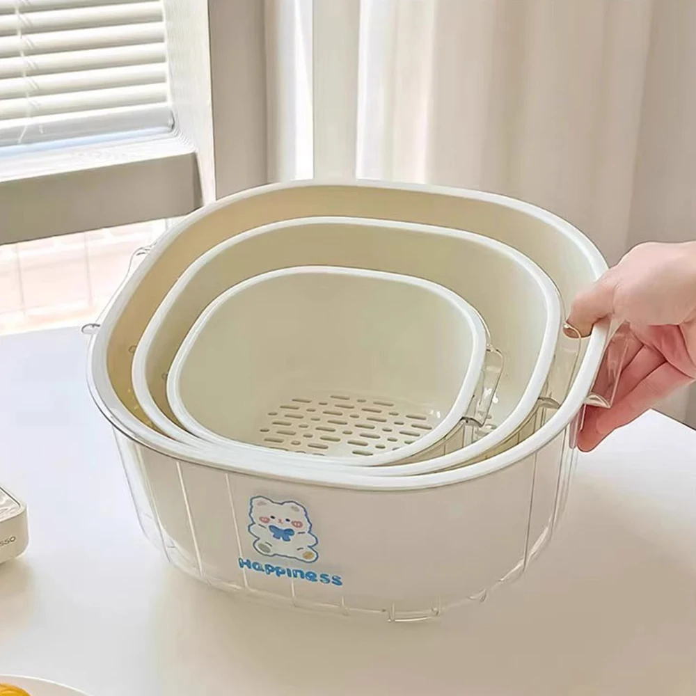 Сетчатый фильтр для кухонной раковины многофункциональная Складная двухслойная