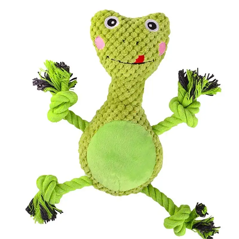 

Плюшевая игрушка для собак, игрушки-прорезыватели для собак, жесткая плюшевая игрушка-пищалка для щенков и собак, товары для жевания и игры ...