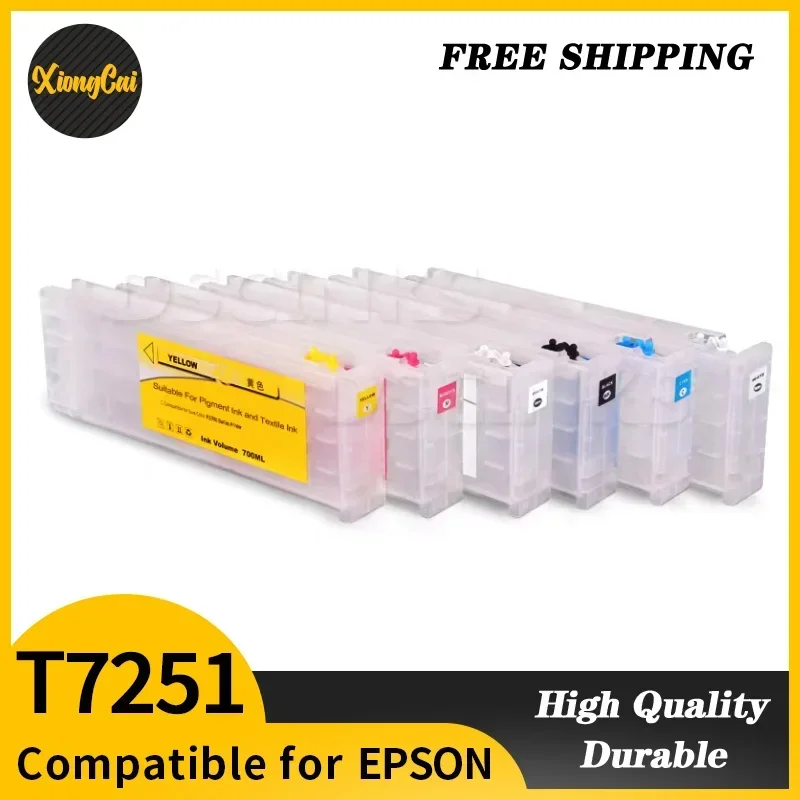 T7251-T7254 T725A многоразовый картридж для принтера EPN F2000 F2100 с чипом (пустой картридж)