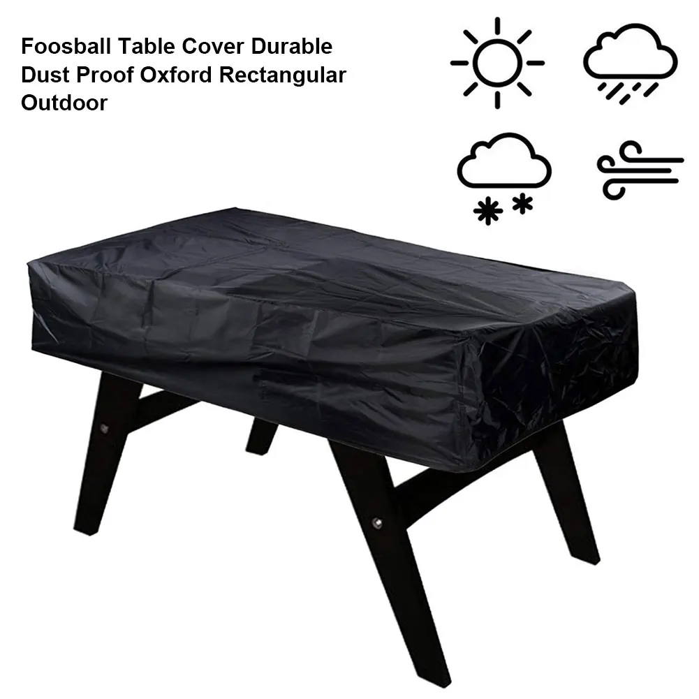 

Foosball Table Cover Scratch Resistant Coffee Outdoor Waterproof Soccer Durable Dust Proof Billiard Oxford Patio Rectangular