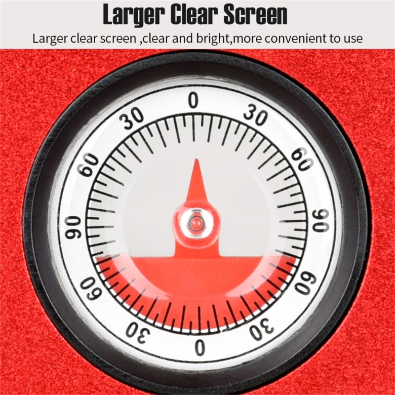 Мини-инклинометр измерительный инструмент транспортир измеритель уровня