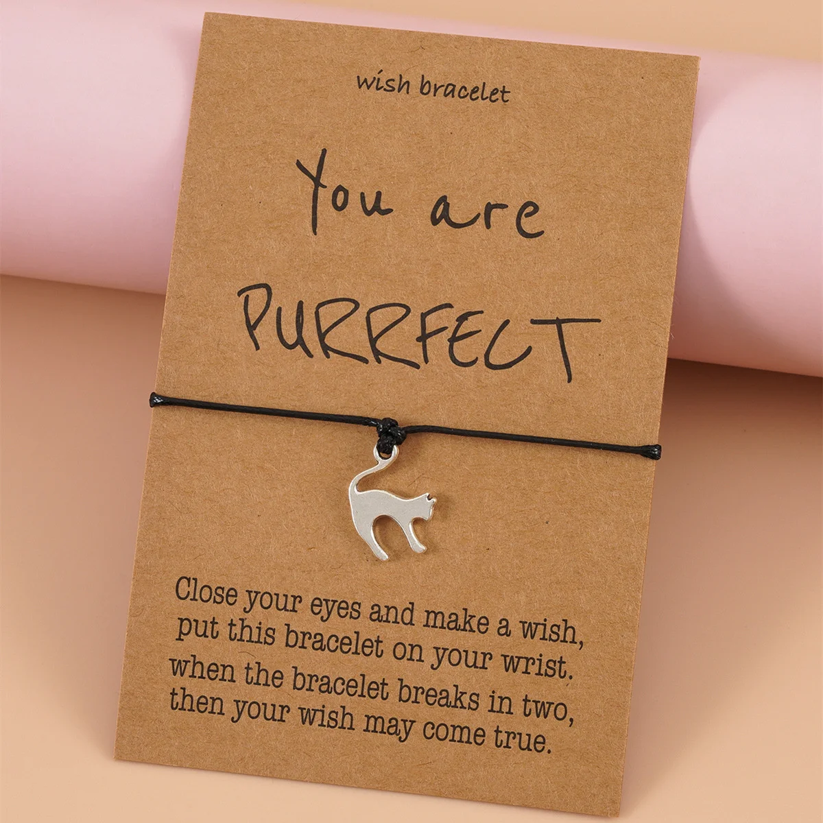 

Korean Cute Cartoon Animal Cat Bracelets For Women Fashion Charm Infinite Love Kitten Friendship Handmade Bracelet Party Jewelry