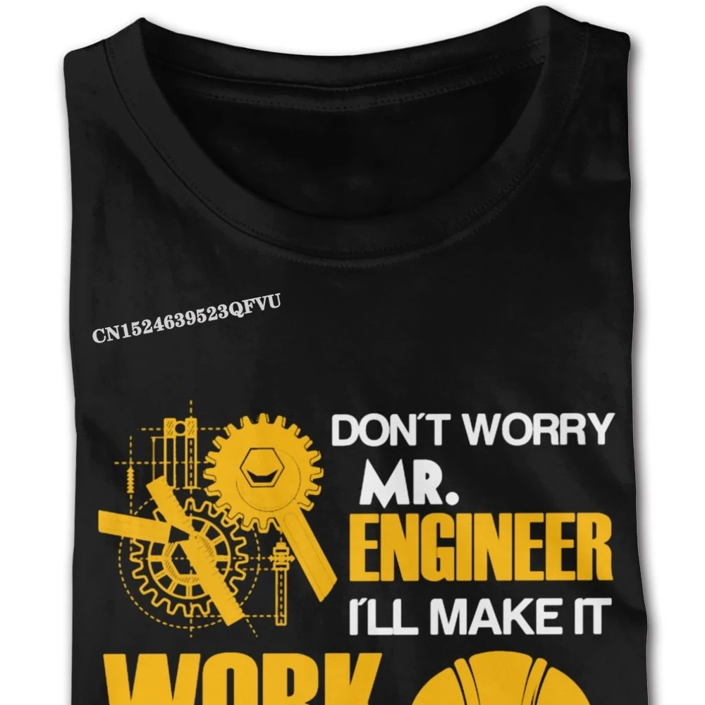 Недорогие мужские футболки с индивидуальным принтом инженера 2 в английском