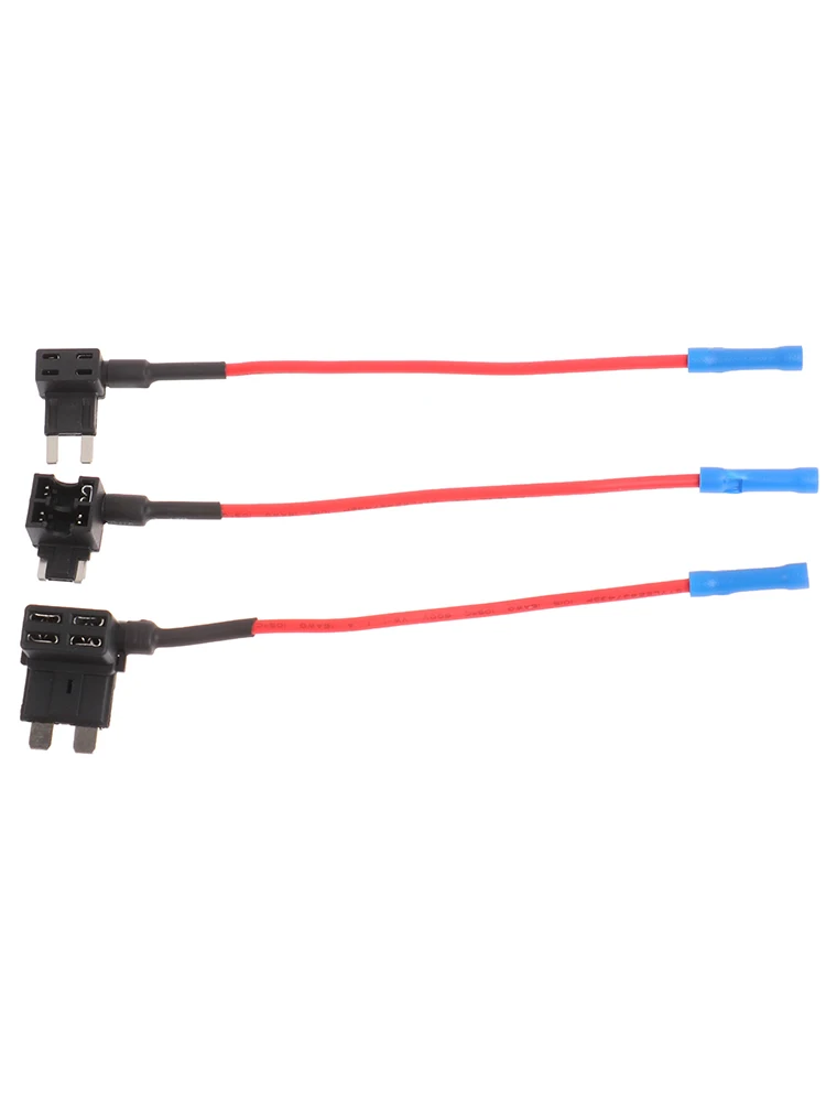 

5Pcs Add A Circuit Mini Blade Insert Fuse Splice Holder Piggy Back Fuse Tap Replacement Parts Spare Parts for Car Accessories