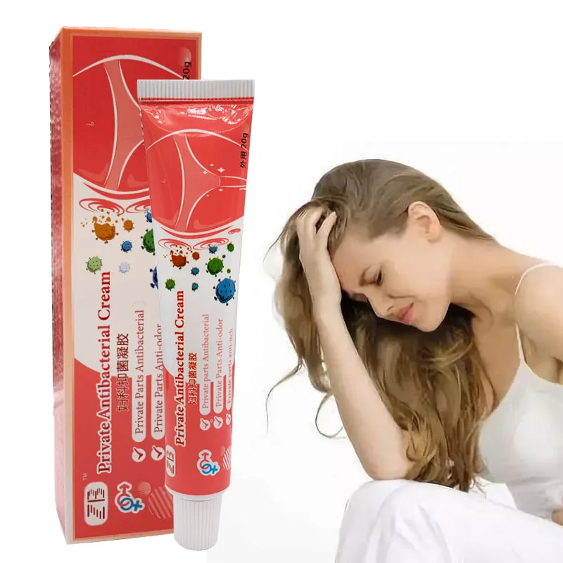 

3 шт., антибактериальный крем для влагалища