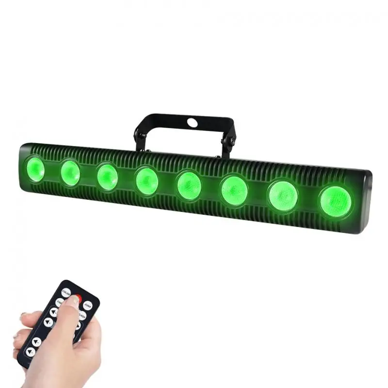 

New 8 LED Stage Light RGBW 4IN1 DMX Wall Wash Lamp DJ Disco Party Effect For Dance Bar Holiday Wedding Xmas Halloween Decorate