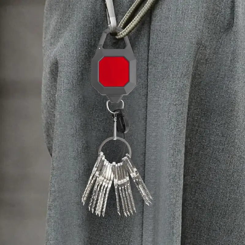 Ретрактор для ловли нахлыстом фиксирующий выдвижной прибор привязь рыбалки