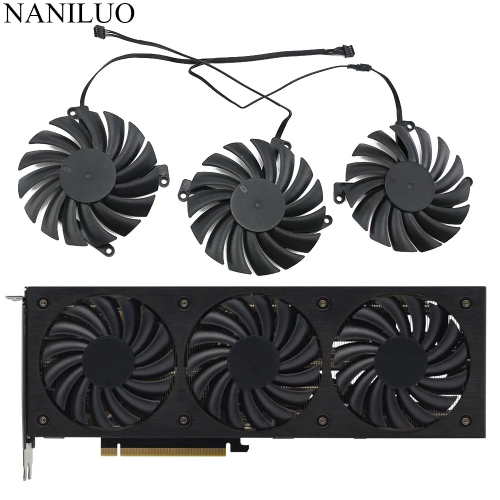 CF-12910S 0.35A RTX3080 3080Ti Cooler Fan Replace for Inno3D RTX 3080 3070 Ti X3 OC Graphics Card Fan