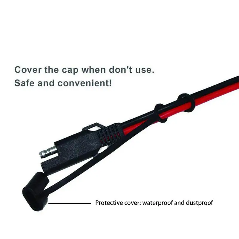 Разъем SAE Адаптер Быстрое подключение аккумулятора 2-контактный разъем