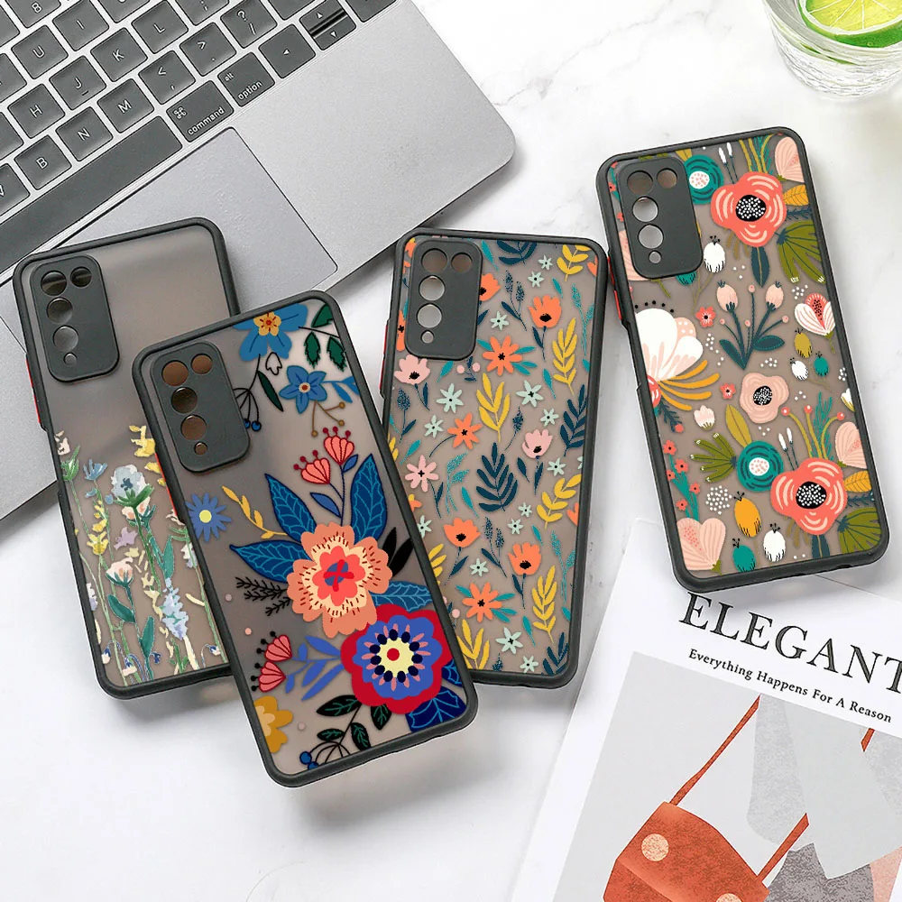 Чехол для Honor 20 Pro мягкий матовый Бампер Huawei P30 Lite P40 P50 50 60 SE 10X 8X 9A 9X 20s 30 | Мобильные