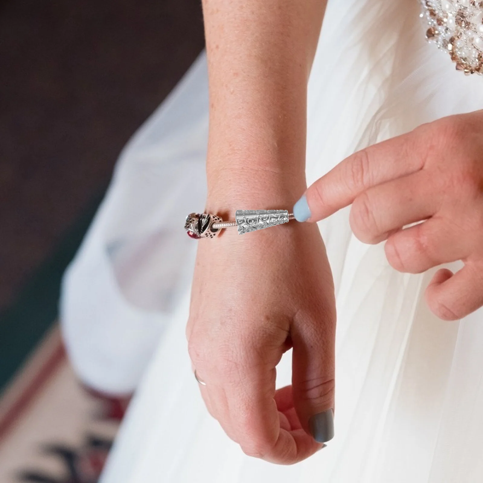 100 Pcs Bracelet Golden Necklaces Caps Tassel Ear Supplies Alloy Making Materials End Jewelry Stopper