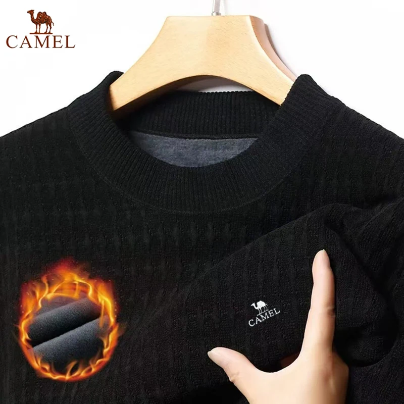 Весенне-осенняя мужская футболка с длинными рукавами одежда вышивкой дышащая