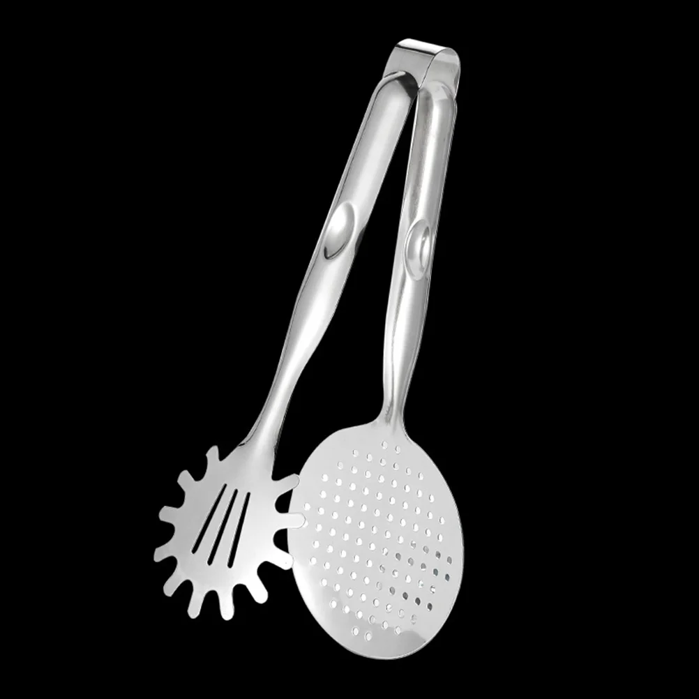 

Tong Tongs Clip Strainer Fried Oil Colander Frying Steel Spoon Filter Bbq Grill Barbecue Mesh Fry Skimmer Baking Spatula Cooking