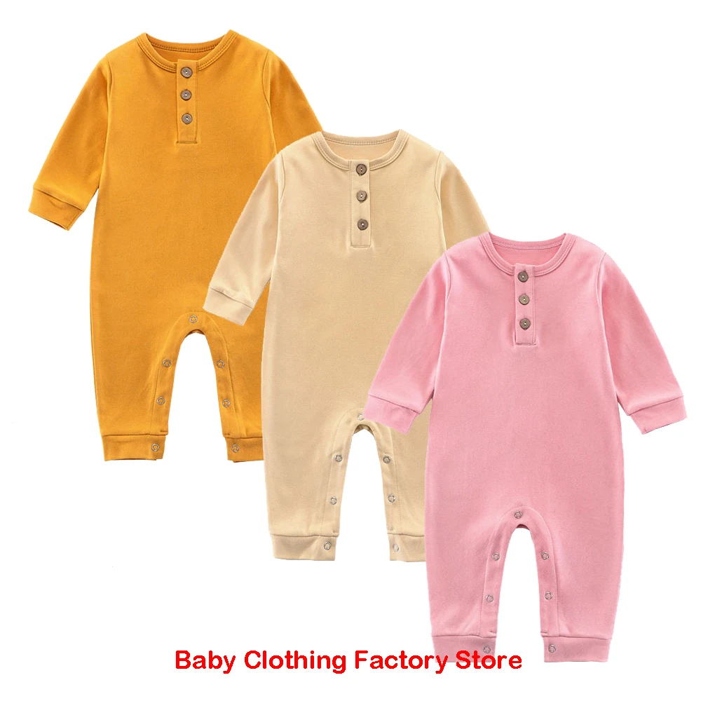 Newborn Baby Sleeper Soft Romper Pijama Long Sleeved Boys Sleepsuit Onesies Girls Growing 100% Cotton Macacão Infantil Mamelucos