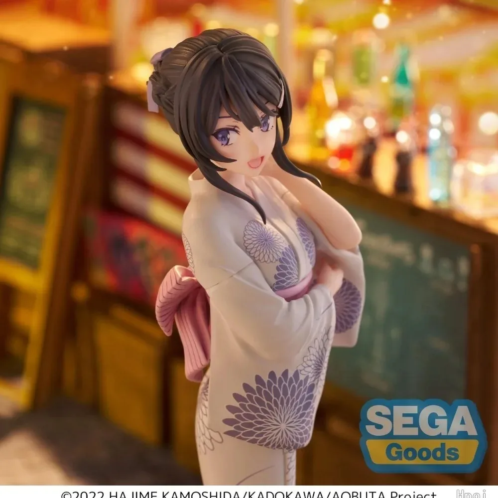 Фото В наличии: Оригинальная фигурка SEGA Seishun Buta Yarou wa Bunny Girl Senpai no Yume wo Minai Sakurajima Mai, 22 см №4