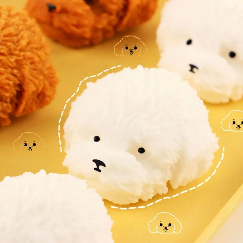 Новинка плюшевый шарик Тедди Боссо сжимающая игрушка сенсорная TPR мультяшная