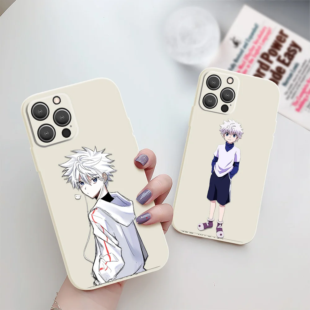

Anime Phone Case for Iphone 13 12 Mini 11 Pro Max XS X XR 7 8 Plus SE 2022 2020 Hunter X Hunter Cover Protection Shell Fundas