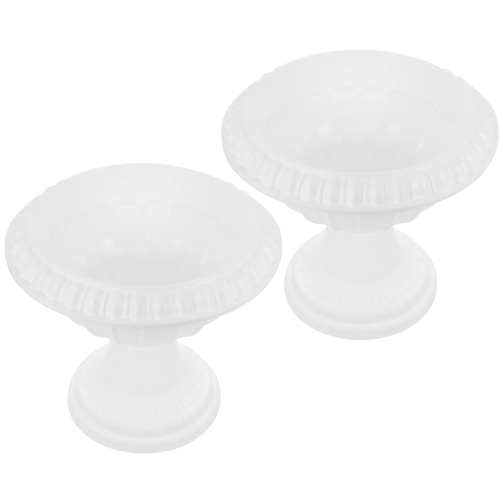 

2 шт., пластиковые цветочные горшки