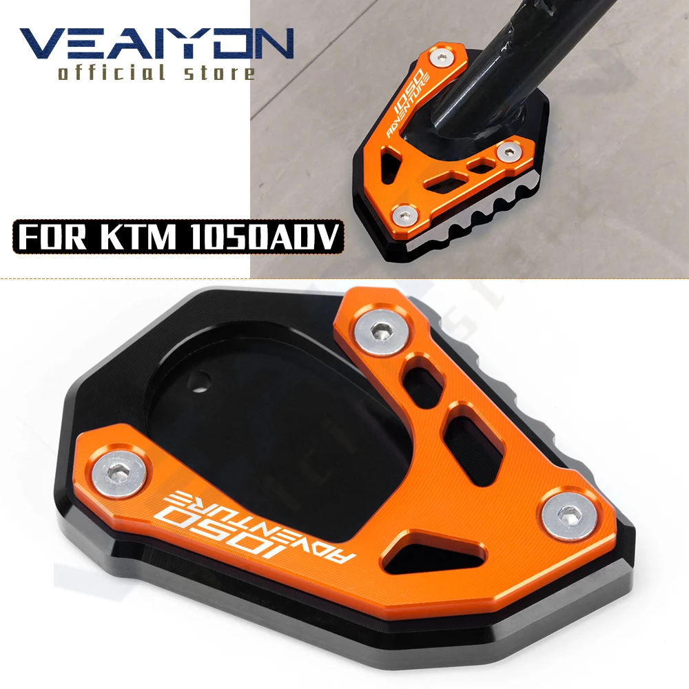 

For KTM 1050ADVENTURE 1050 Adv 1050 adventure motorcycle Kickstand Foot Side Stand Extension Pad Support Plate accessories