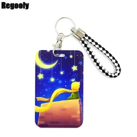 little prince navy blue neck strap lanyard for keys lanyard card id holder key chain for gifts key ring card cover badge car