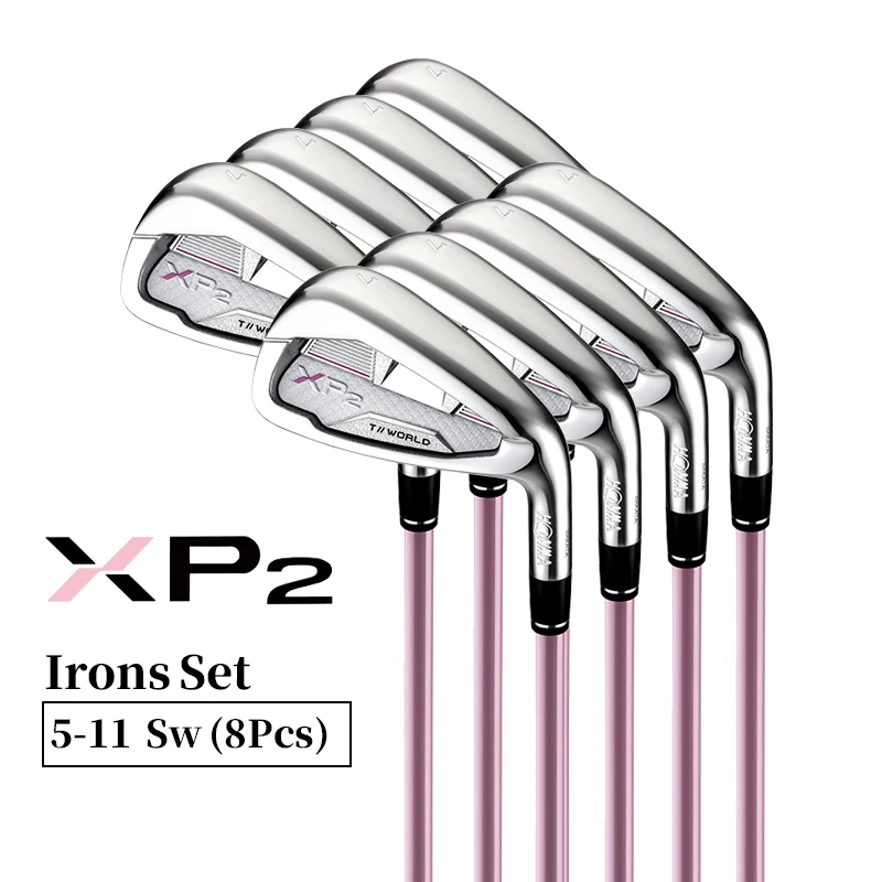 

Honma XP2 Irons Woman Golf Iron Set 5-11Sw R-Flex Graphite Shaft With Head Cover