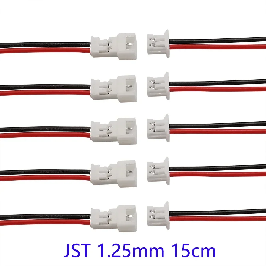 

Мини-кабели JST 1,25/2,0/2,54 2P