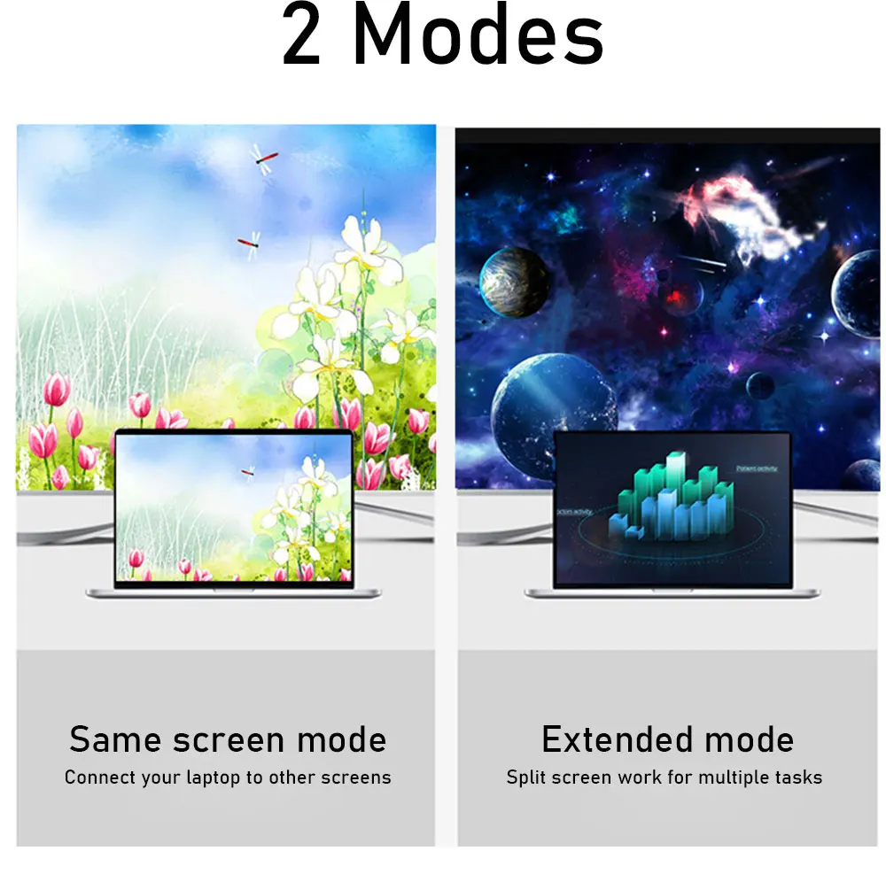 Адаптер 3 в 1 Mini DP Hub к HDMI-совместимый кабель адаптера DVI VGA DisplayPort 1080P видеоадаптер