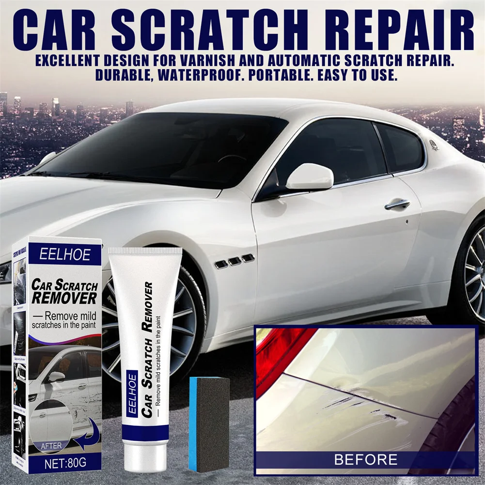 

Car Scratch Remover Paintwork Paint Scratches Scuff Touch Up Repair Kit Car Accessories High Quality Polishing Waxers