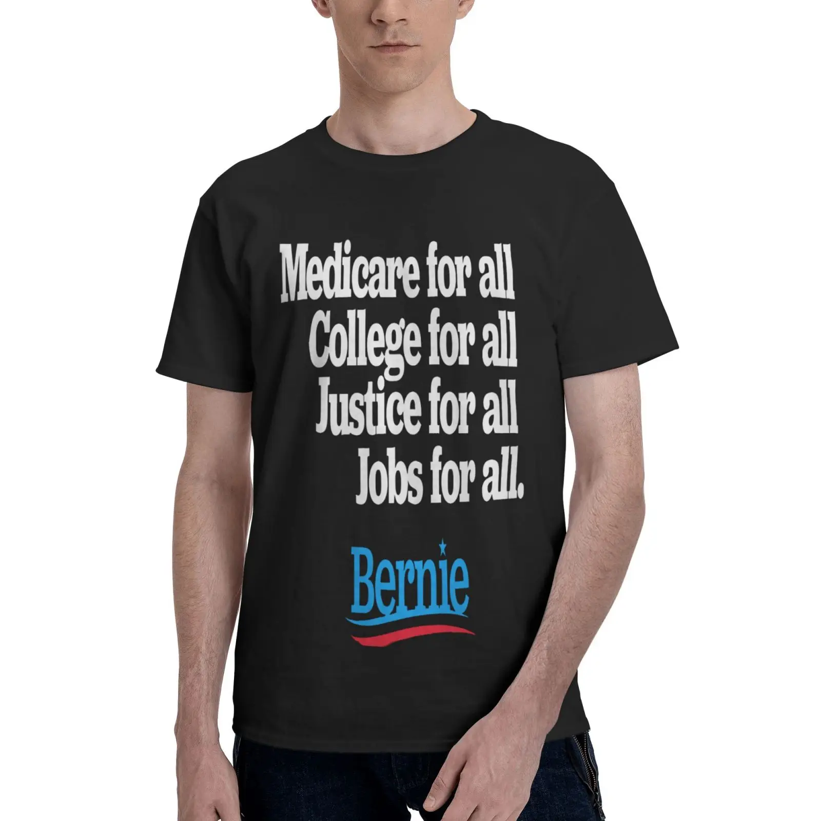 

Мужская футболка для колледжа Bernie Sanders 2020 Medicare, футболка оверсайз, Мужская футболка, Мужская футболка, мужские футболки, футболка для женщин