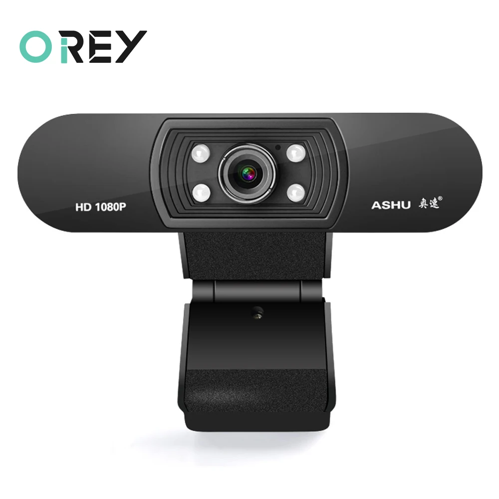 

Webcam 1080P Full HD Web Camera With Microphone USB Plug Web Cam For PC Computer Mac Laptop Streaming Skype Video Mini Camera