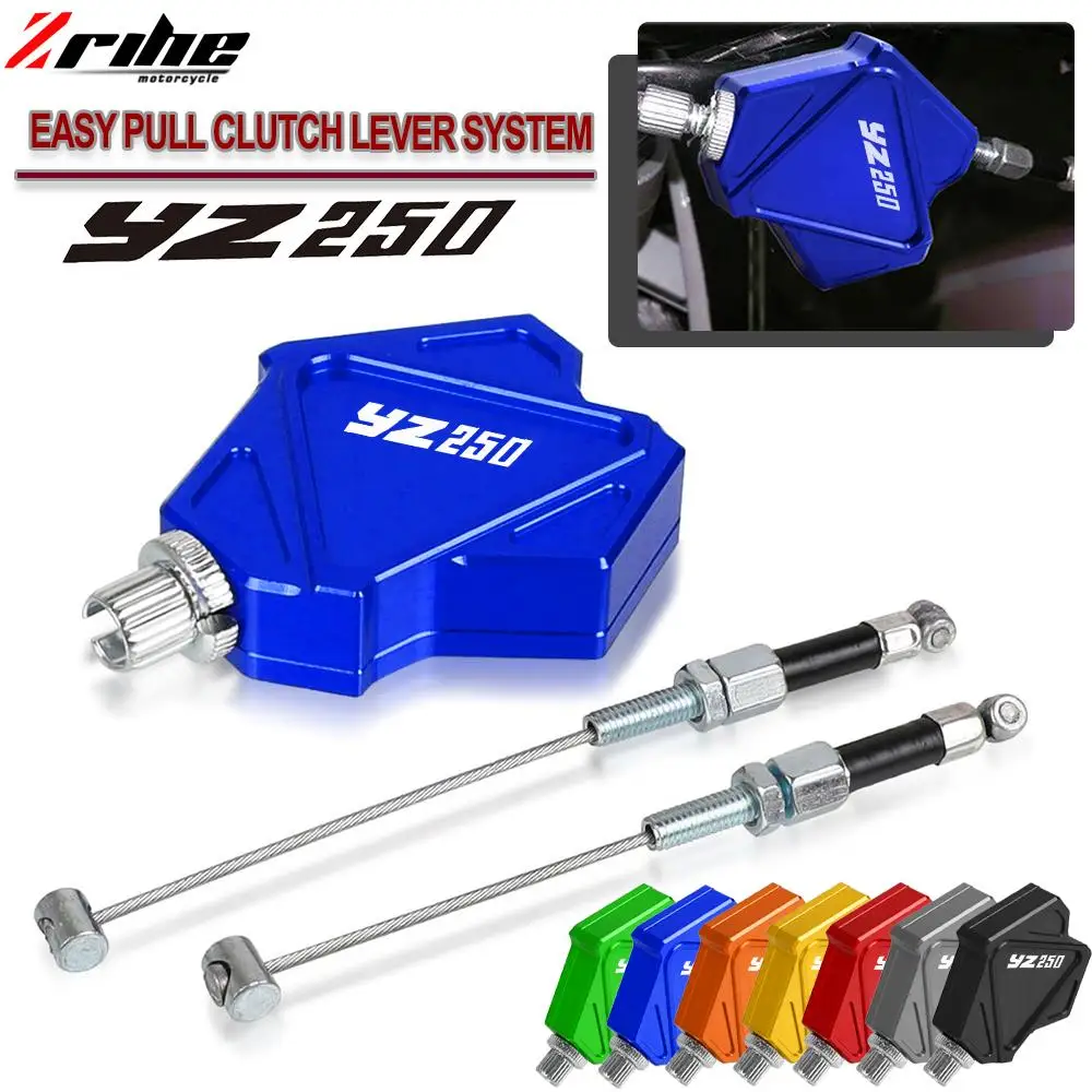 

Мотоциклетные аксессуары для Yamaha YZ250 YZ 250 2001-2019 CNC Мотокросс грязевой питбайк тормозной рычаг сцепления легкая кабельная система