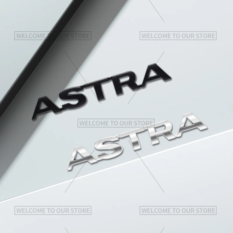 Фото 3D Стайлинг автомобиля для Opel Astra G H J K F, буквенная эмблема OPC GTC Vauxhall, значок, металлические наклейки, наклейки на задний багажник, автоаксессуары №1