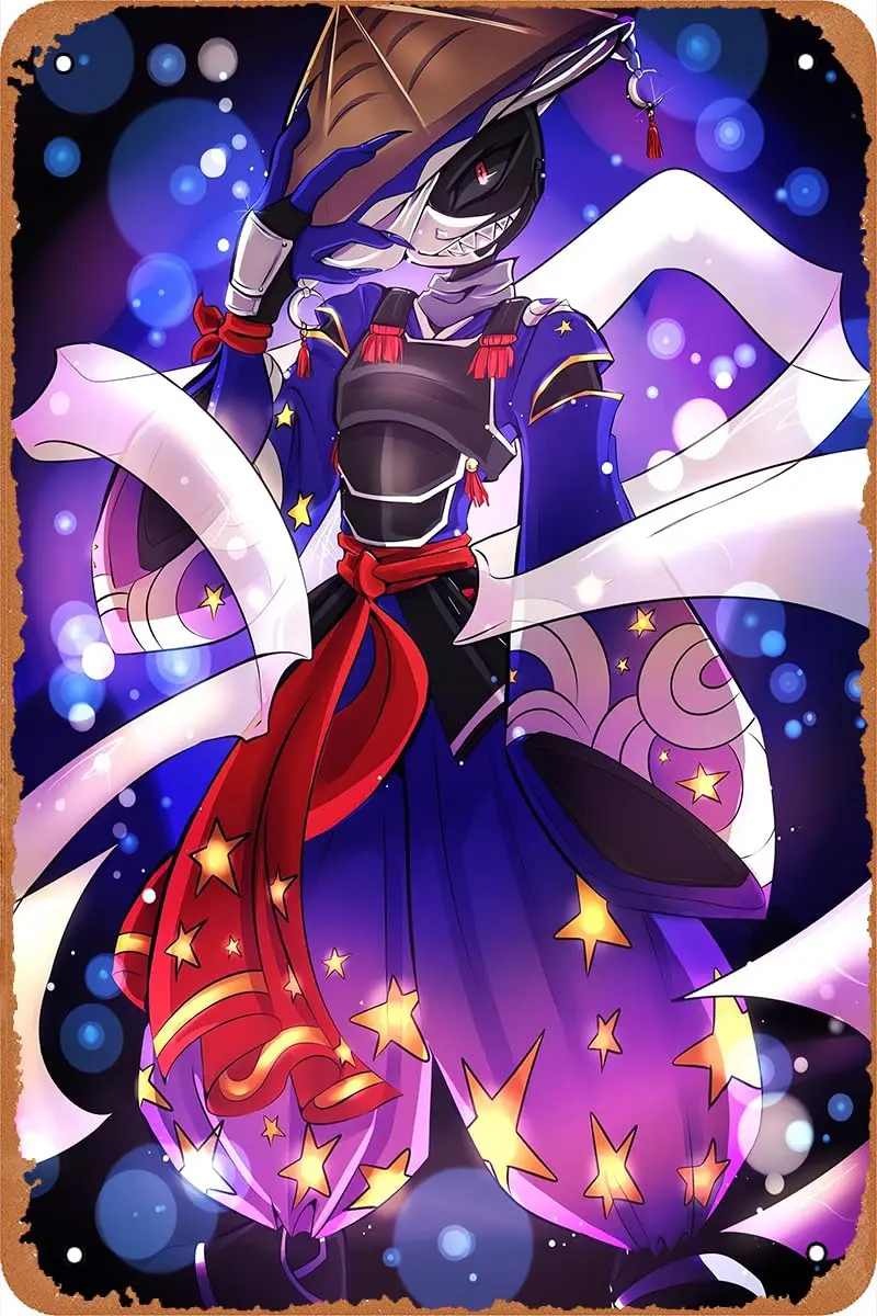 Moondrop FNAF постер Ретро жестяной знак винтажный металлический для кафе бар Детская