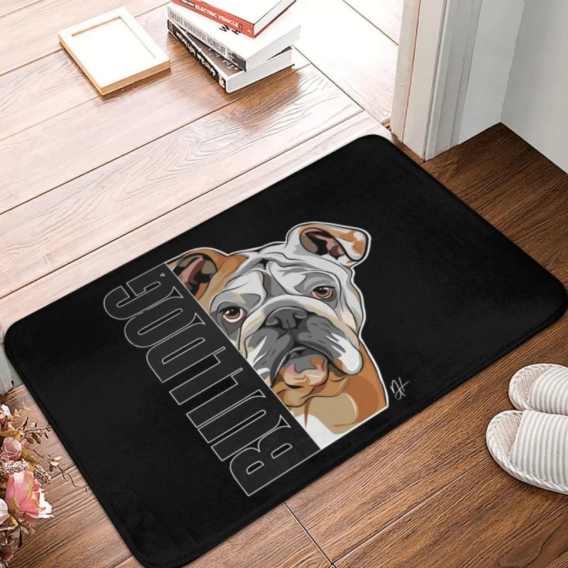 

English Bulldog Dog Doormat Rug Carpet Mat Footpad Polyester Non-slip Absorbent Mat Front Room Corridor Kitchen Bedroom Balcony