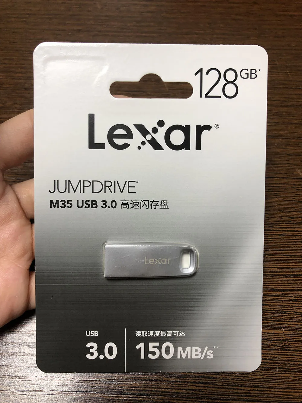 Lexar оригинальный Jumpdrive M35 USB 100 Скорость чтения Мб/с 64 ГБ 32 флешка мини U-диск