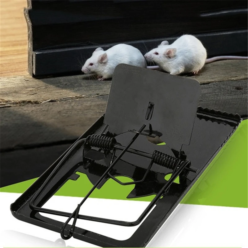 

1PCS High Quality Reusable Rat Catching Mice Mouse Traps Mousetrap Bait Snap Spring Rodent Catcher Pest Control Cleaner Supplies